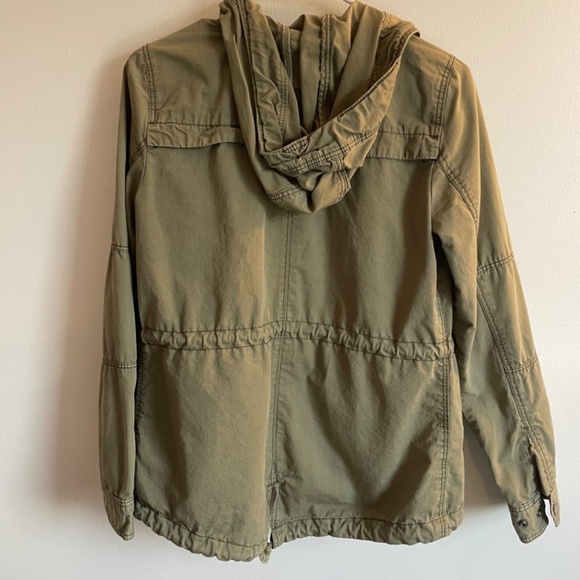 H&M green utility jacket - Picture 2 of 5